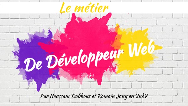 Développeur Web | Genially