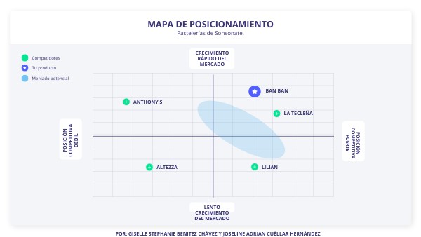 MAPA DE POSICIONAMIENTO