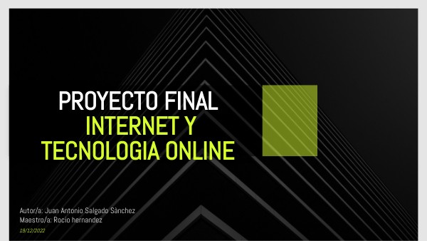 Proyecto Final | Genially