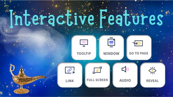 Interactive features genially