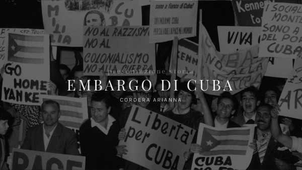 Embargo cubano