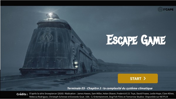 Escape Journey Scan Vf Chapitre 4 TES escape game theme 1 chapitre 2 | Genially