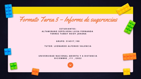 TAREA 5 - INFORME FINAL | Genially