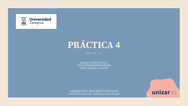 PRACTICA 4- Materiales y Recursos Didácticos | Genially