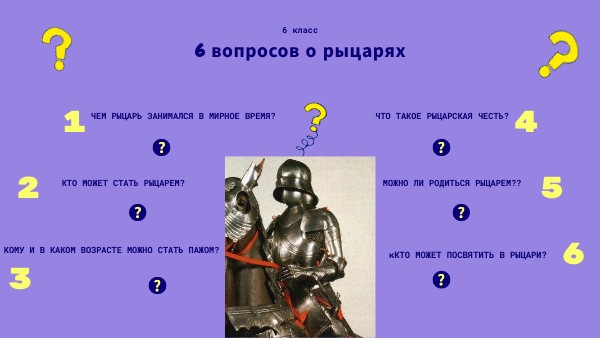 QUESTIONS LIST
