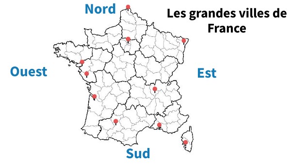 Grandes villes de France | Genially