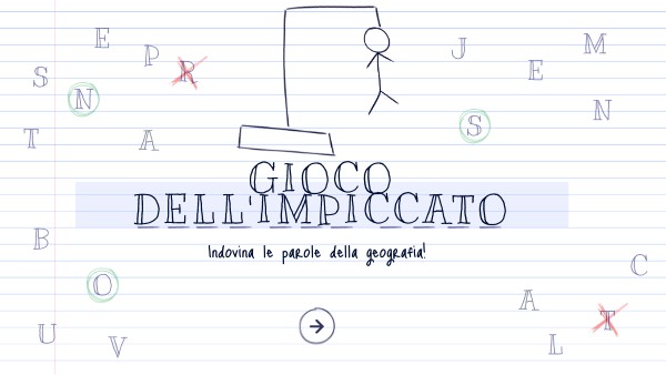 Il gioco dell’impiccato - Impariamo in allegria