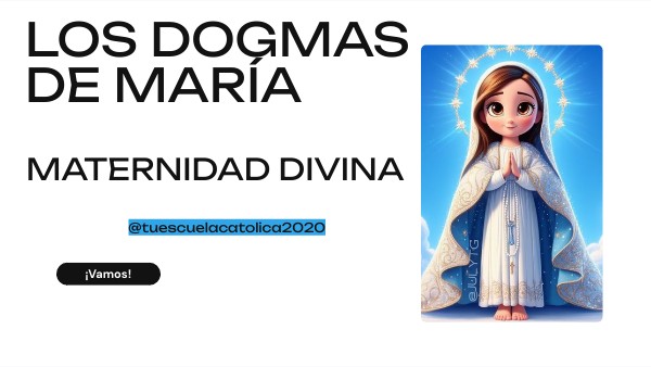 Quiz Dogma la Maternidad divina María. Primaria