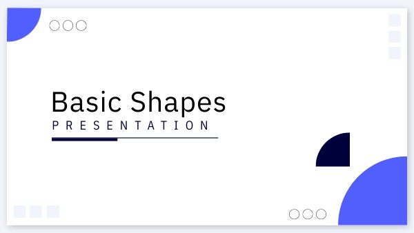 BASIC SHAPES PRESENTATION | Genially
