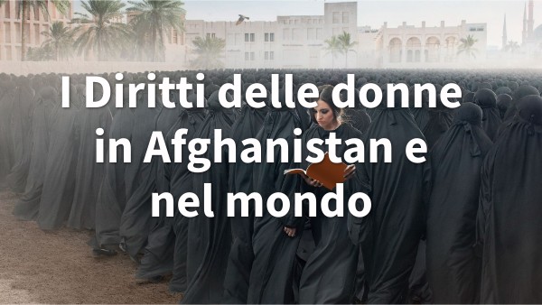 I diritti delle donne in Afghanistan e nel mondo
