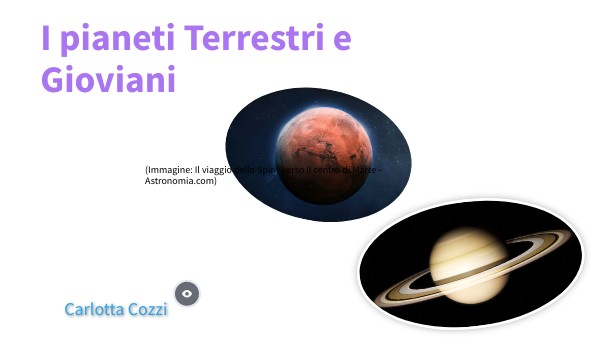 Differenze Tra Pianeti Gioviani E Terrestri
