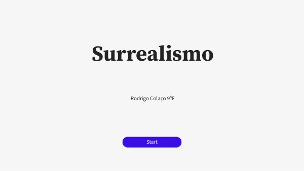 Trabalho Surrealismo Rodrigo Colaço 9ºF