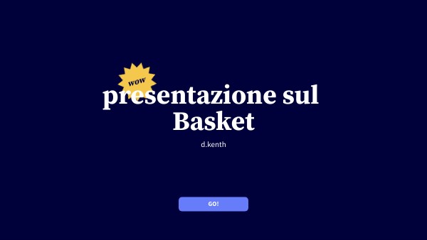BASIC DARK PRESENTATION | Genially