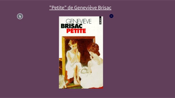 Page De Garde Du Livre Petite De Geneviève Brisac