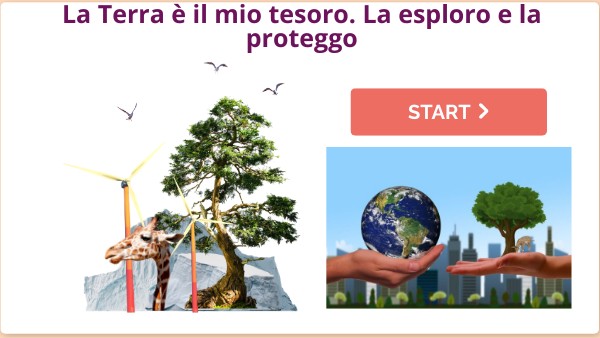 Salva gli adesivi della Terra, 50 adesivi in PVC simpatico cartone
