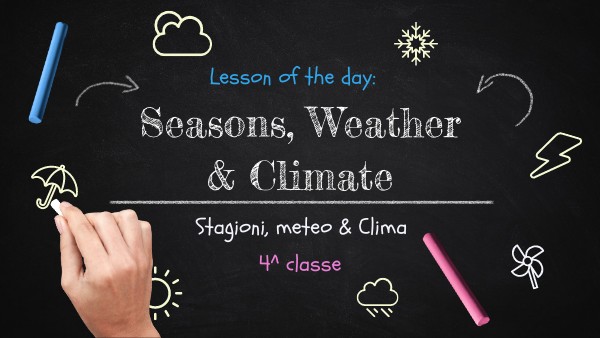 Seasons & Weather | Genially