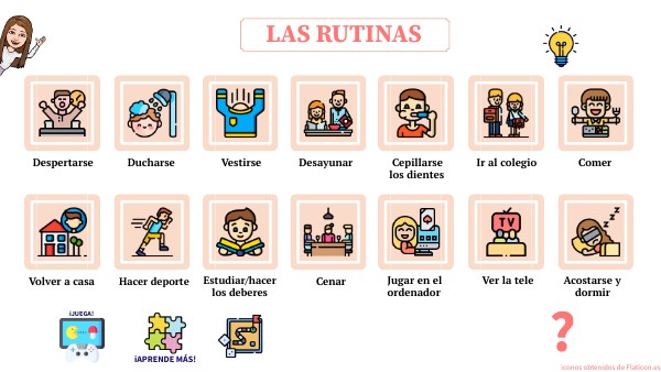 Las rutinas | Genially