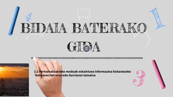 GIDA TURISTIKOA +IDU | Genially
