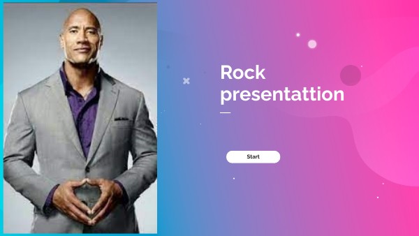 Rock presentation