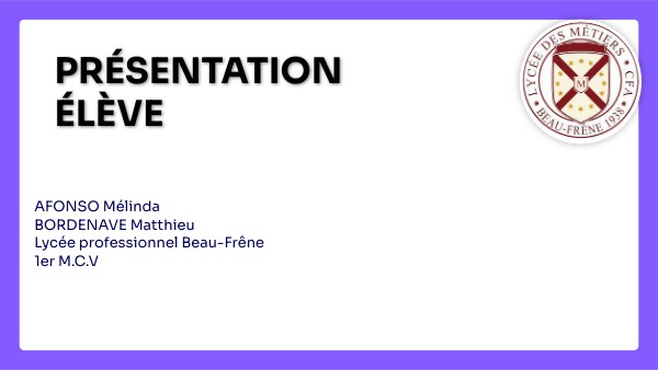 PROJECTS DIGITAL PRESENTATION | Genially