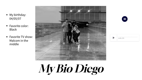 my bio | Genially