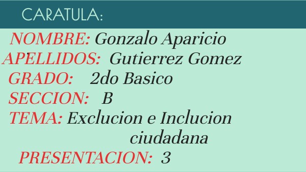 presentacion 3 | Genially