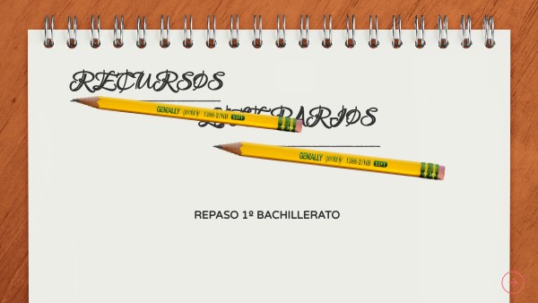 RECURSOS LITERARIOS - REPASO Y AMPLIACIÓN
