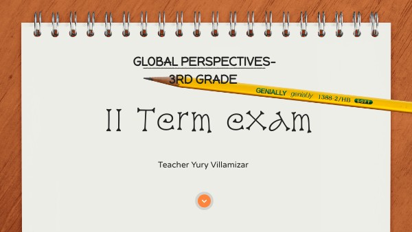 3RD GLOBAL EXAM | Genially