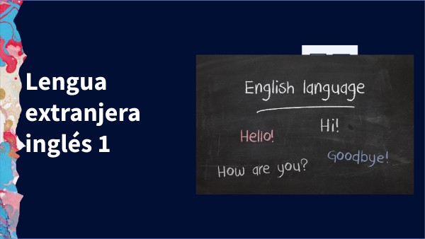 LENGUA EXTRANJERAA 1