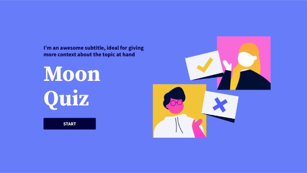 Quiz moon | Genially