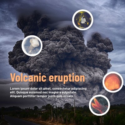 VOLCANIC ERUPTION INTERACTIVE IMAGE | Genially