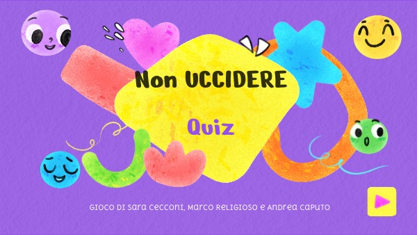 NON UCCIDERE