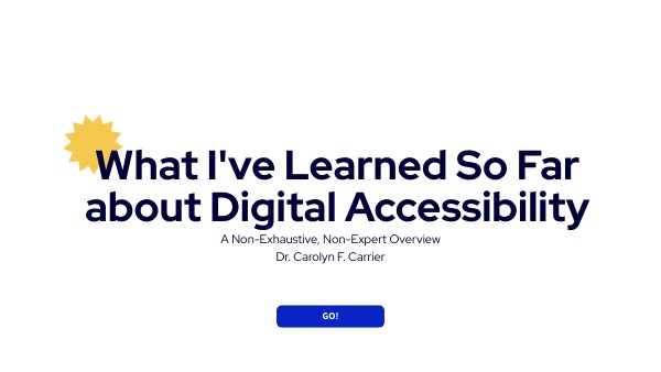 Digital Accessibility
