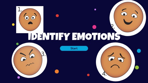 Emotions Quiz Genially