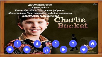 5 кл.«Чарлі і шоколадна фабрика».Доброта, щирість і наполегливість