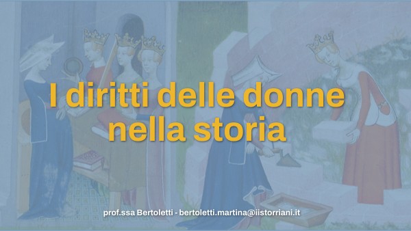 i diritti delle donne nella storia