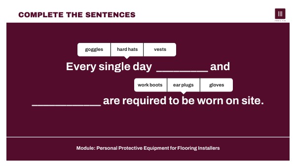 PPE Assessment | Genially