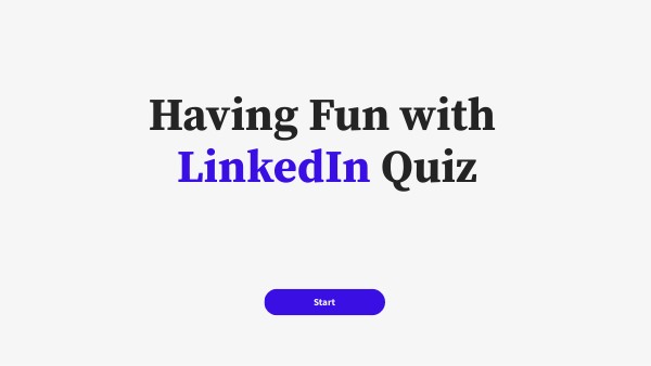 Fun with LinkedIn Quiz