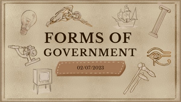 forms of gov.