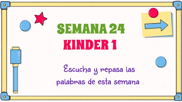 Genially semana 24 kínder 1