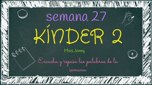 Genially semana 33 k2