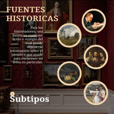 Fuentes históricas | Genially