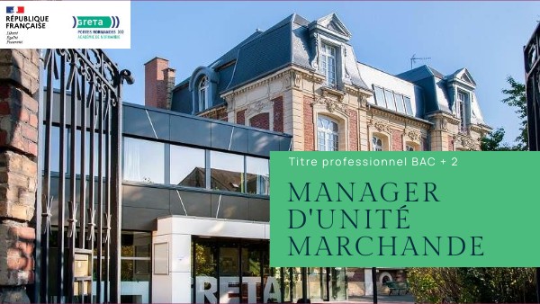 Présentation titre professionnel MUM