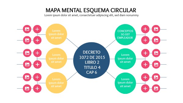 MAPA MENTAL ESQUEMA CIRCULAR