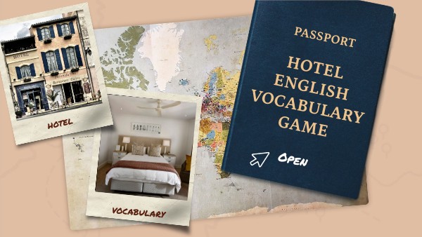 Hotel vocabulary GAME