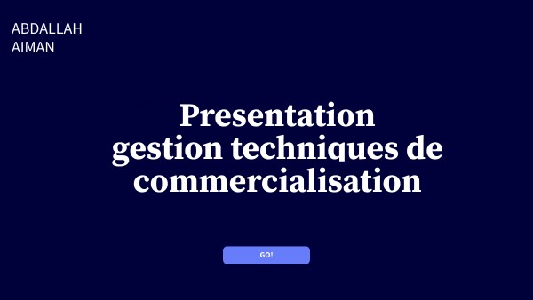 BASIC DARK PRESENTATION | Genially