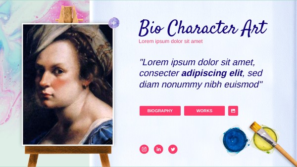 BIO ART CHARACTER | Genially