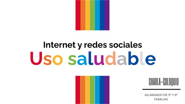 Uso saludable RRSS e Internet