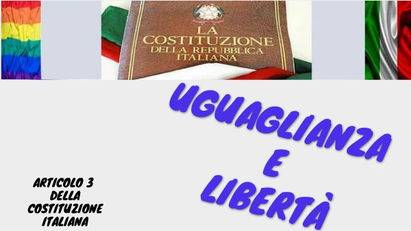 articolo 3 costituzione Italiana | Genially
