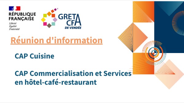 RIC CAP Cuisine & Service